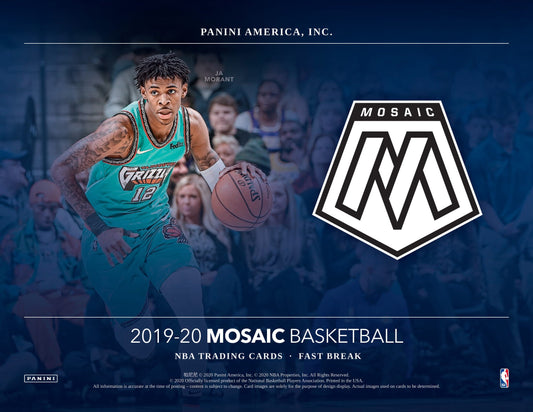 Offer For 2019-20 Panini Mosaic Fast Break Basketball Hobby RufajBuy