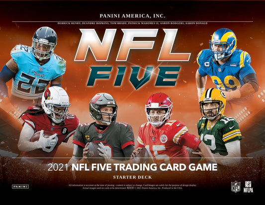 Offer For 2021 Panini NFL Five Football Trading Card Game Starter Deck RufajBuy