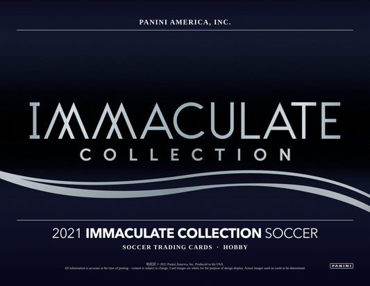 Offer For 2021 Panini Immaculate Collection Soccer Hobby RufajBuy